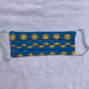 Smiley Sun Face Mask